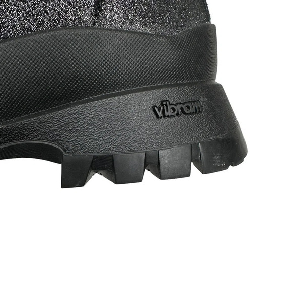 P448 Women's Denise Platform Sneaker Booties in Black Shimmer.  EU36/US 6-6.5 - Picture 5 of 11